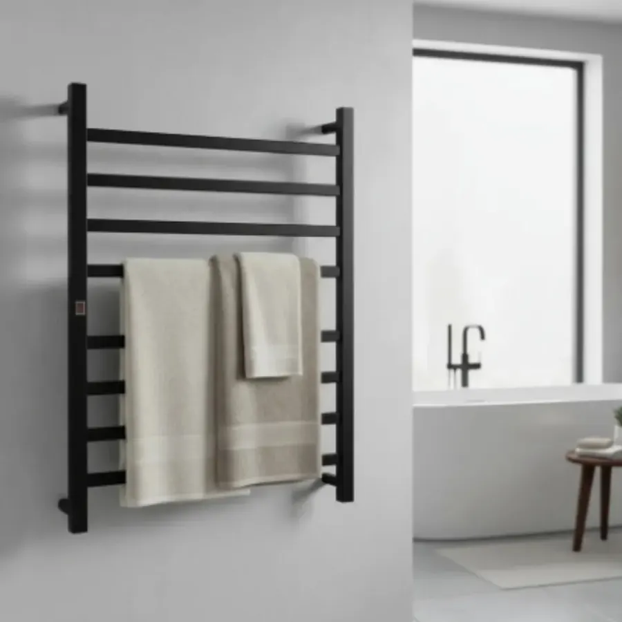 Toalheiro El�trico Essencial Aquece Wt Itaqua Resist�ncias Duplo Preto